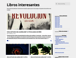 blogdelibrosmasvendidos.blogspot.com.ar screenshot