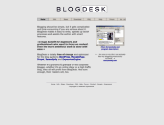 blogdesk.org screenshot