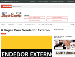 blogdoemprego.com.br screenshot