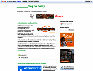 blogdogaray.blogspot.com.br screenshot