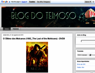 blogdoteimoso.blogspot.pt screenshot