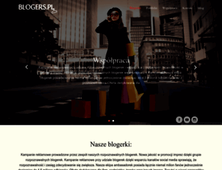 blogers.pl screenshot