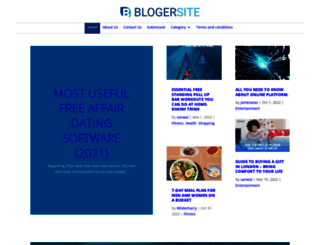 blogersite.com screenshot