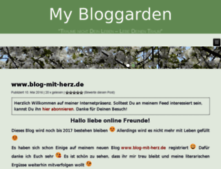 bloggarden.de screenshot