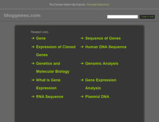 bloggenes.com screenshot