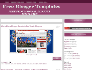 blogger-templates.bloggerstop.net screenshot