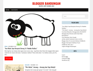 bloggerbandungan.com screenshot