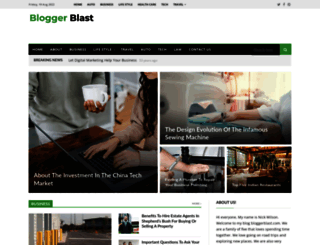 bloggerblast.com screenshot
