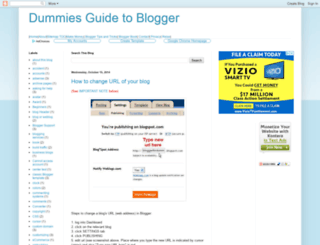 bloggerfordummies.blogspot.com screenshot