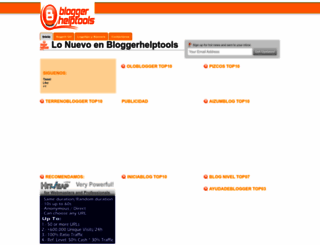bloggerhelptools.com screenshot