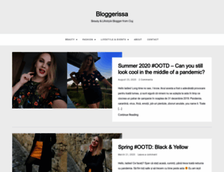 bloggerissa.com screenshot