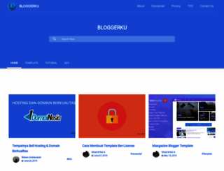 bloggerku.com screenshot