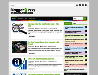 bloggerpeer.blogspot.co.id screenshot