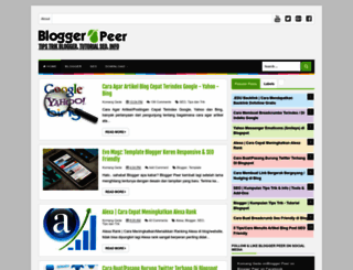 bloggerpeer.blogspot.com screenshot