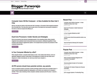 bloggerpurworejo.com screenshot