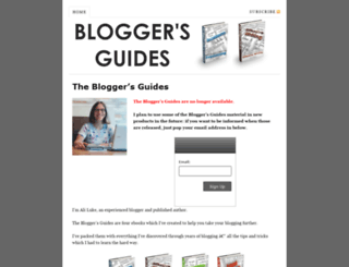 bloggers-guides.com screenshot