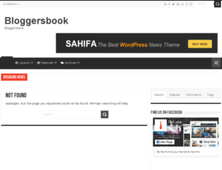 bloggersbook.org screenshot