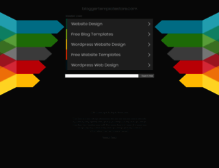 bloggertemplatestore.com screenshot