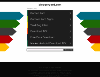 bloggeryard.com screenshot