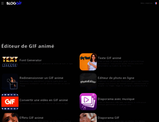 bloggif.com screenshot