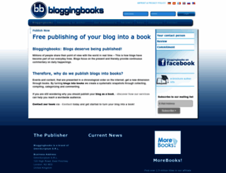 bloggingbooks.de screenshot