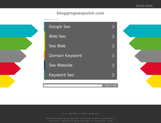 bloggingseopoint.com screenshot