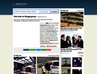 bloggingways.net.clearwebstats.com screenshot