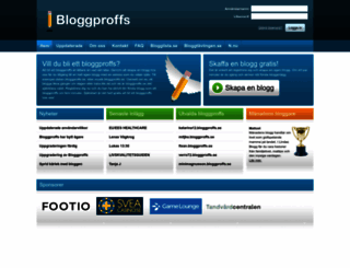 bloggproffs.se screenshot