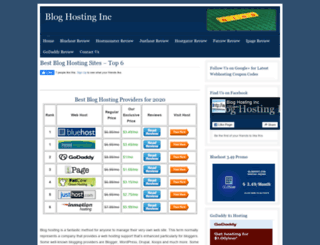 bloghostinginc.org screenshot
