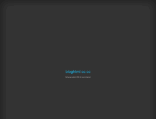 bloghtml.co.cc screenshot
