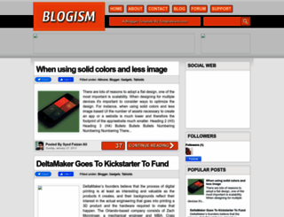 blogismdemo.blogspot.com screenshot