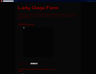 blogladygaga-fans.blogspot.com screenshot