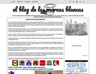 blogmarcasblancas.com screenshot