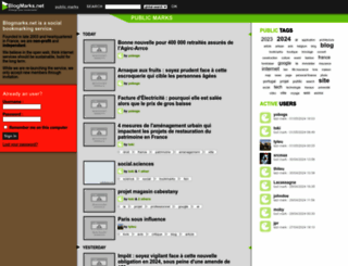 blogmarks.net screenshot