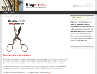 blogminster.com screenshot