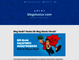 blogolustur.com screenshot