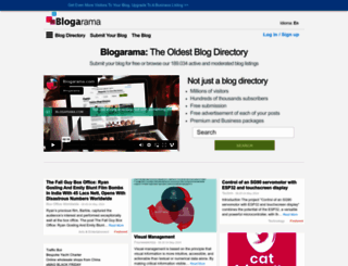 blogorama.com screenshot