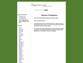 blogossary.com screenshot
