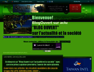 blogouvertsuractu.com screenshot