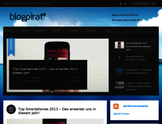 blogpirat.de screenshot