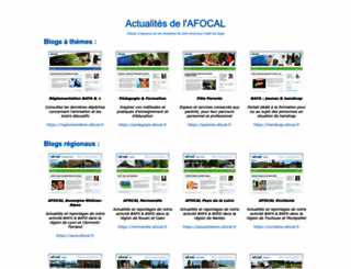 blogs.afocal.fr screenshot