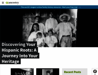 blogs.ancestry.mx screenshot
