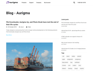 blogs.aurigma.com screenshot