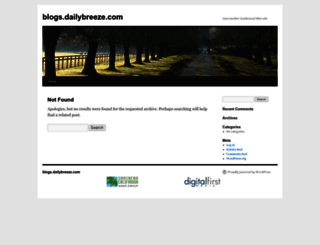 blogs.dailybreeze.com screenshot