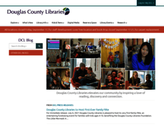 blogs.douglascountylibraries.org screenshot