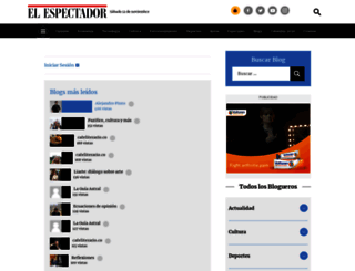 blogs.elespectador.com screenshot