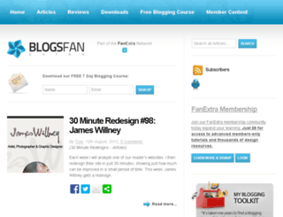 blogs.fanextra.com screenshot