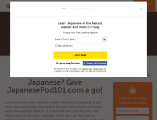 blogs.japanesepod101.com screenshot