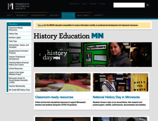 blogs.mnhs.org screenshot