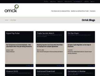 blogs.orrick.com screenshot